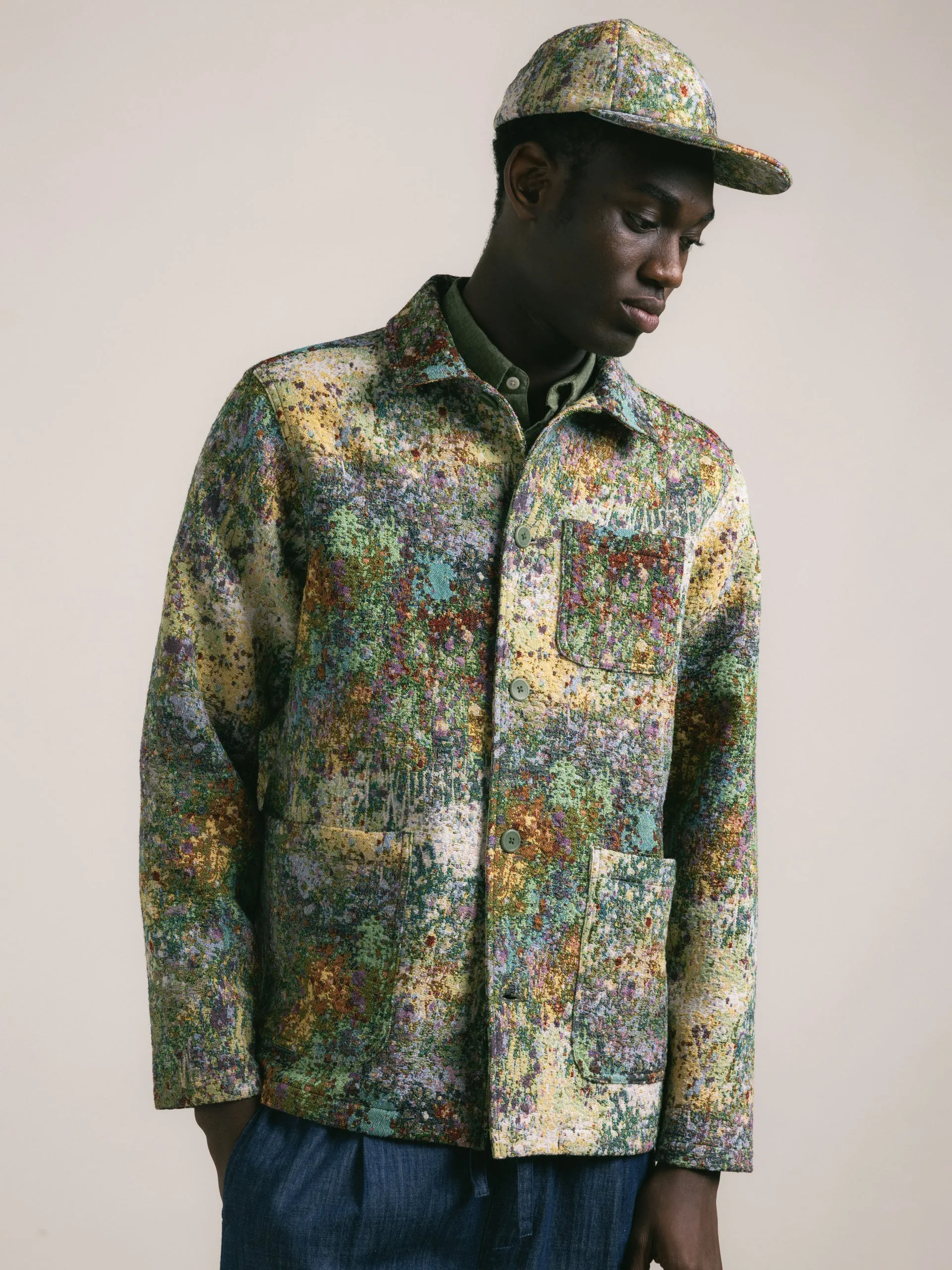 Leuchars Cap in Multi Jacquard sold by Kestin product image thumbnail 3