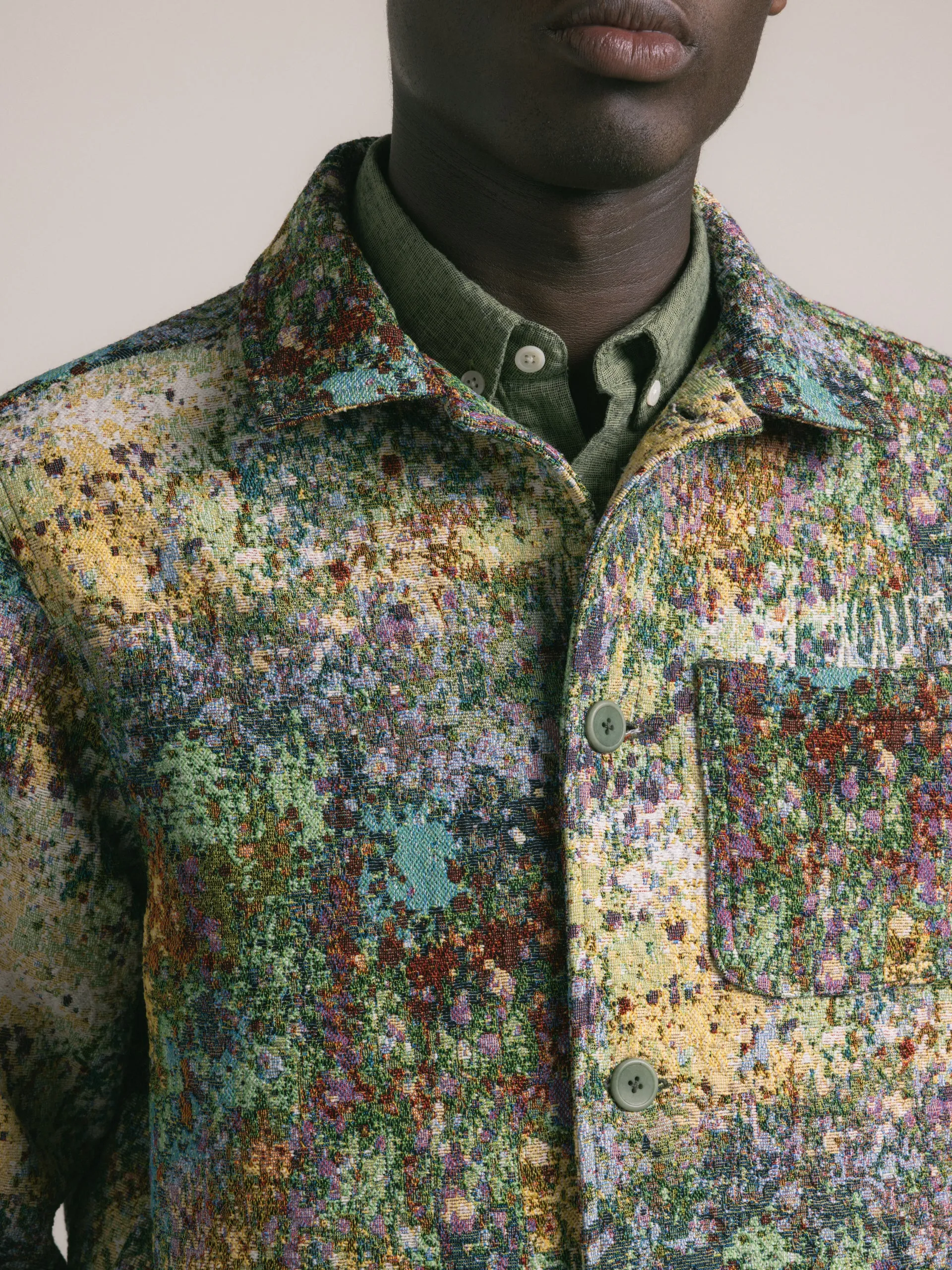 Ormiston Jacket in Multi Jacquard sold by Kestin product image thumbnail 2