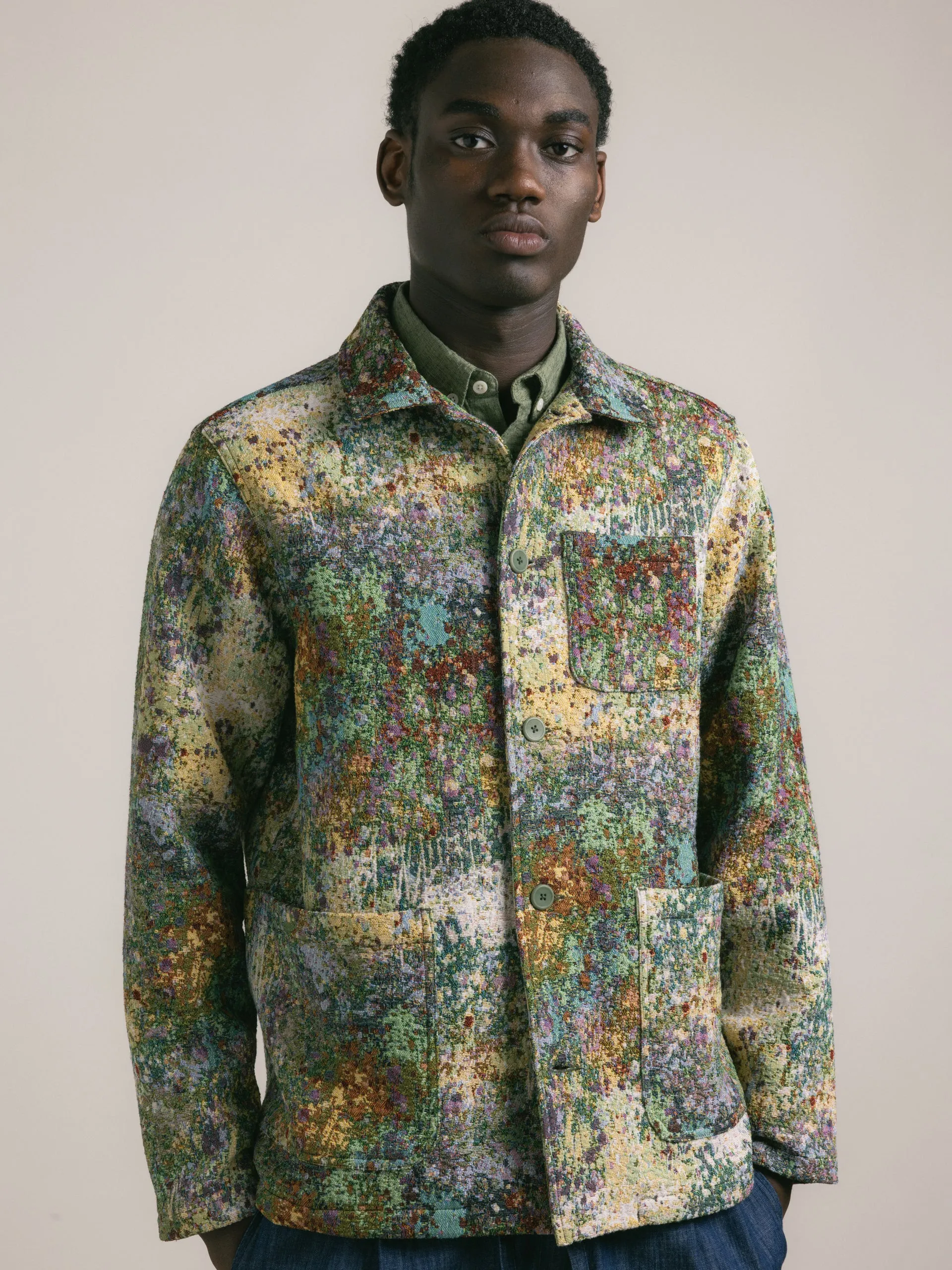 Ormiston Jacket in Multi Jacquard sold by Kestin product image thumbnail 3