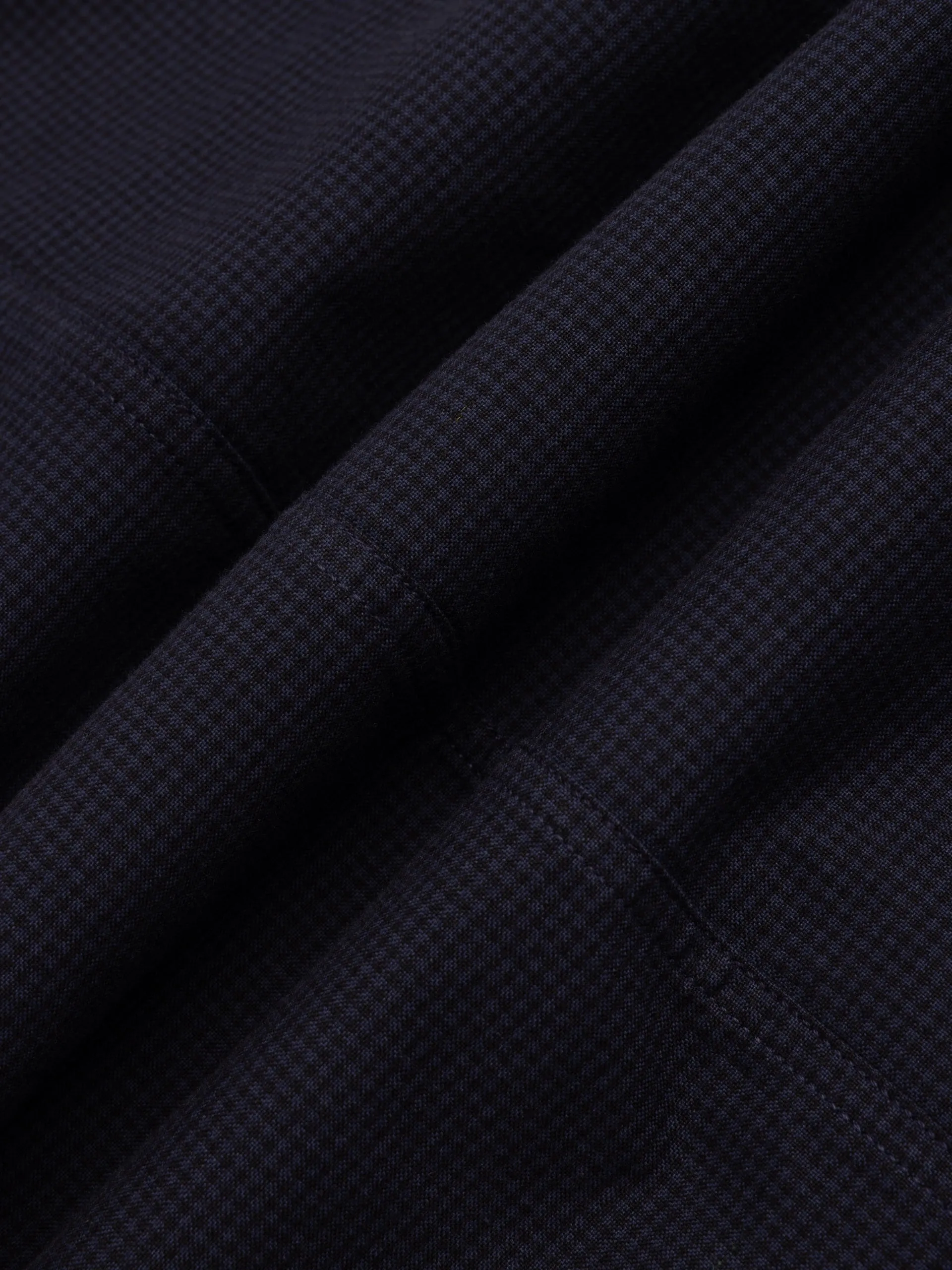 Doune Pant in Navy Check Organic Cotton sold by Kestin product image thumbnail 2