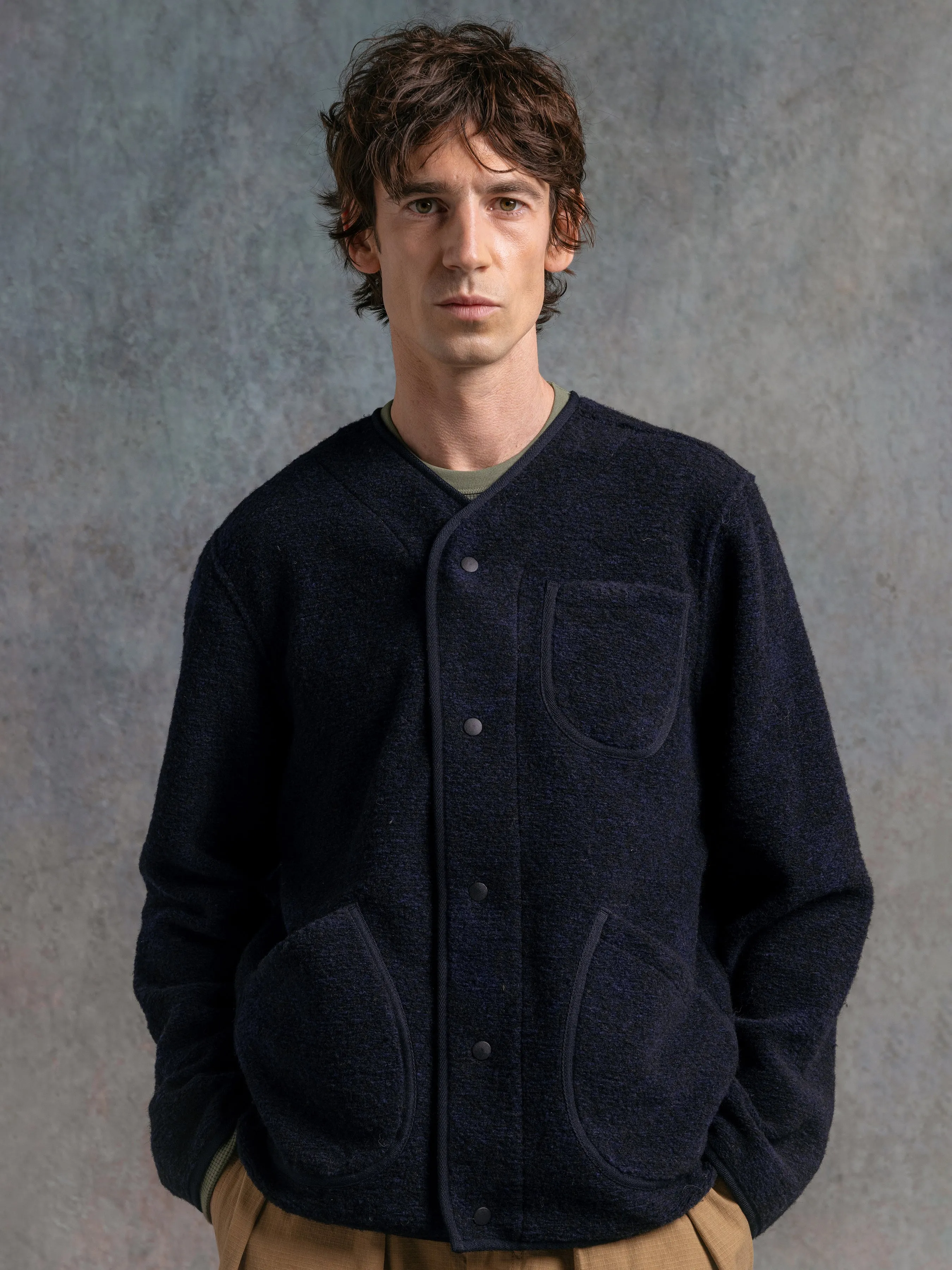 Neist Cardigan in Navy sold by Kestin product image thumbnail 2