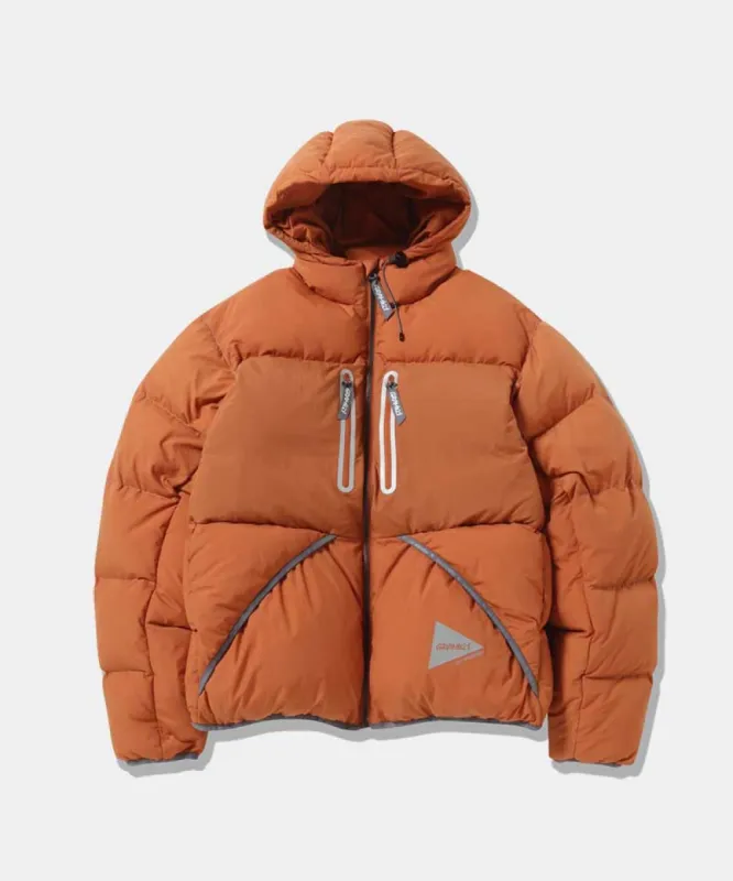 Gramicci x and wander W's Down Jacket made by Gramicci