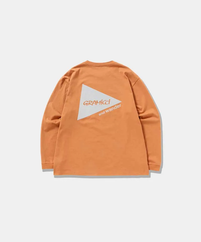 Gramicci x and wander Backprint L/S Tee sold by Gramicci product image thumbnail 3