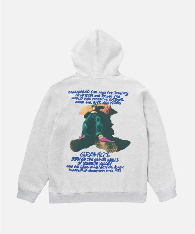 Napping Climber Hooded Sweatshirt sold by Gramicci