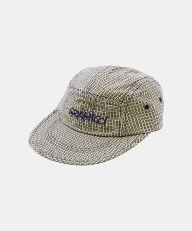 Checkered Long Bill Cap made by Gramicci