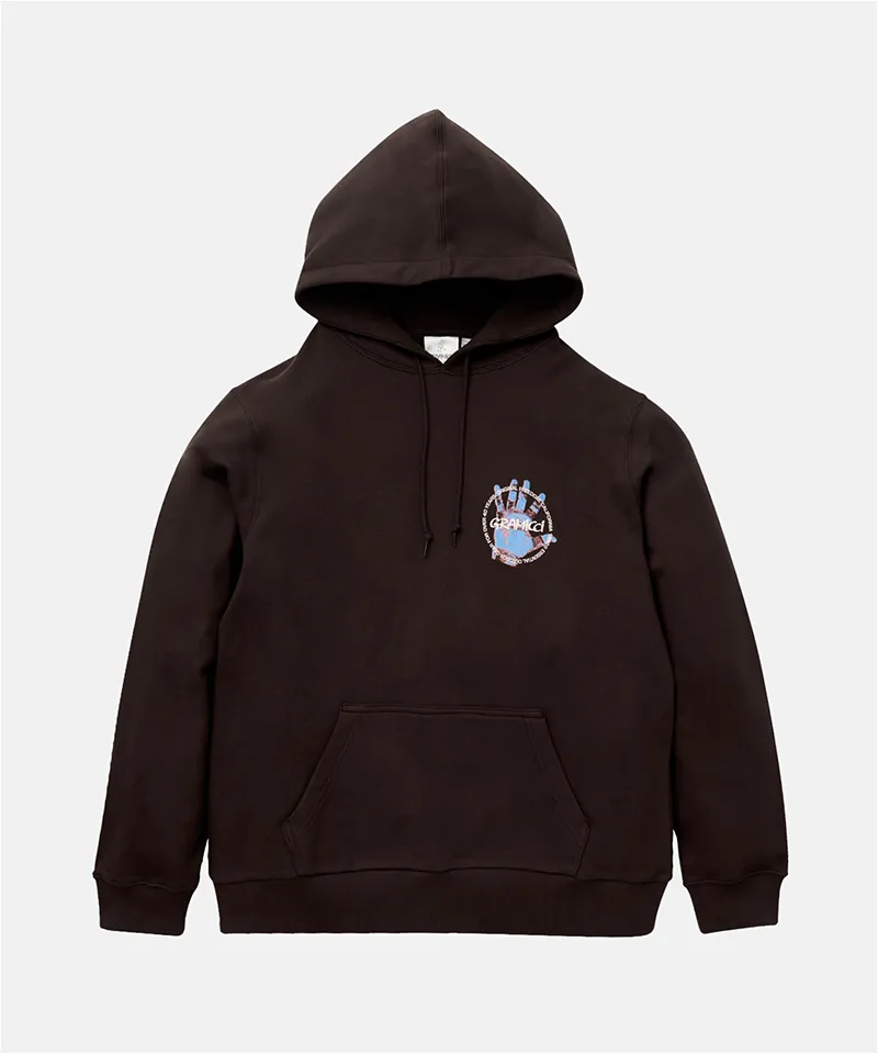 Climber's Hand Hooded Sweatshirt sold by Gramicci product image thumbnail 3