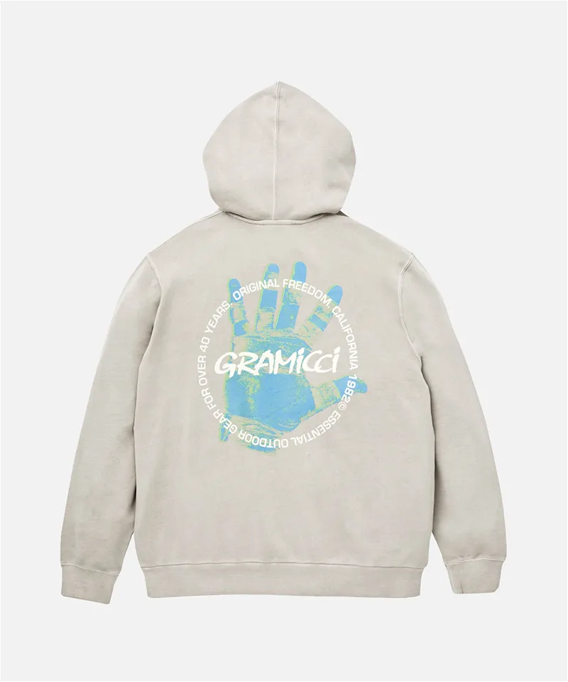 Climber's Hand Hooded Sweatshirt sold by Gramicci