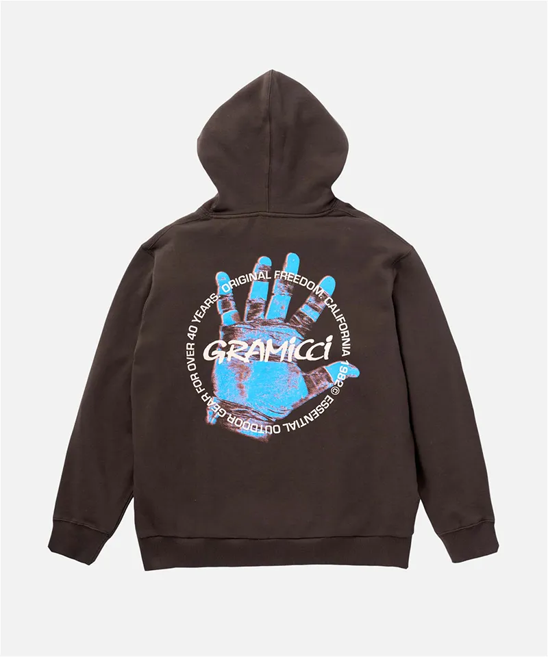 Climber's Hand Hooded Sweatshirt sold by Gramicci product image thumbnail 2