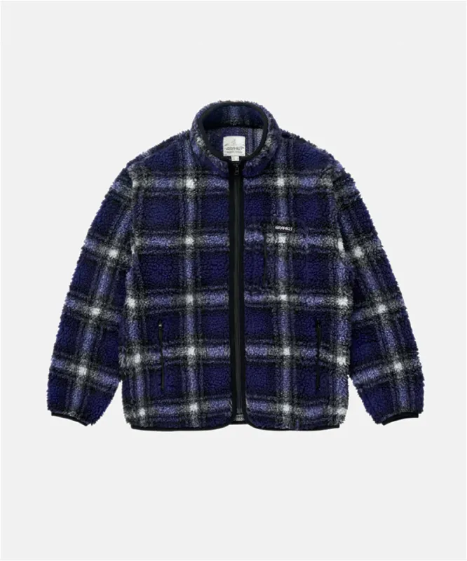 Shadow Plaid Sherpa Jacket sold by Gramicci