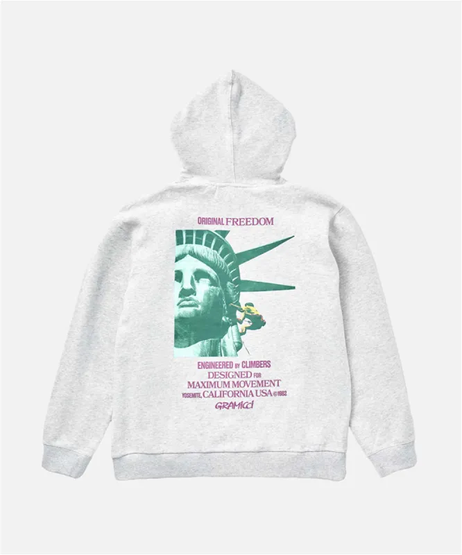 WMNS) Balenciaga Paris Liberty Hoodie Oversized 'Black