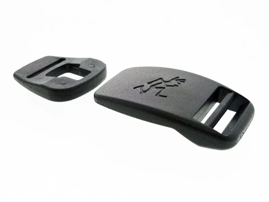 Two Piece Black Belt Buckle made by Gramicci