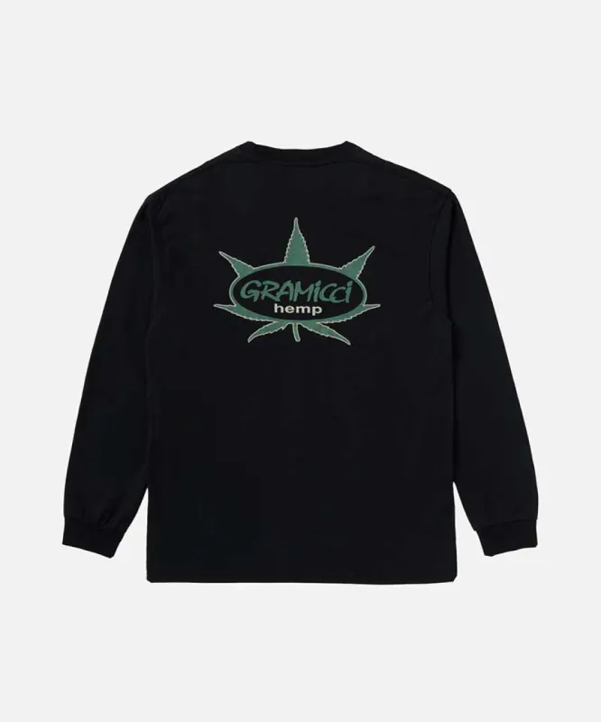 Oval Hempleaf L/S Tee sold by Gramicci