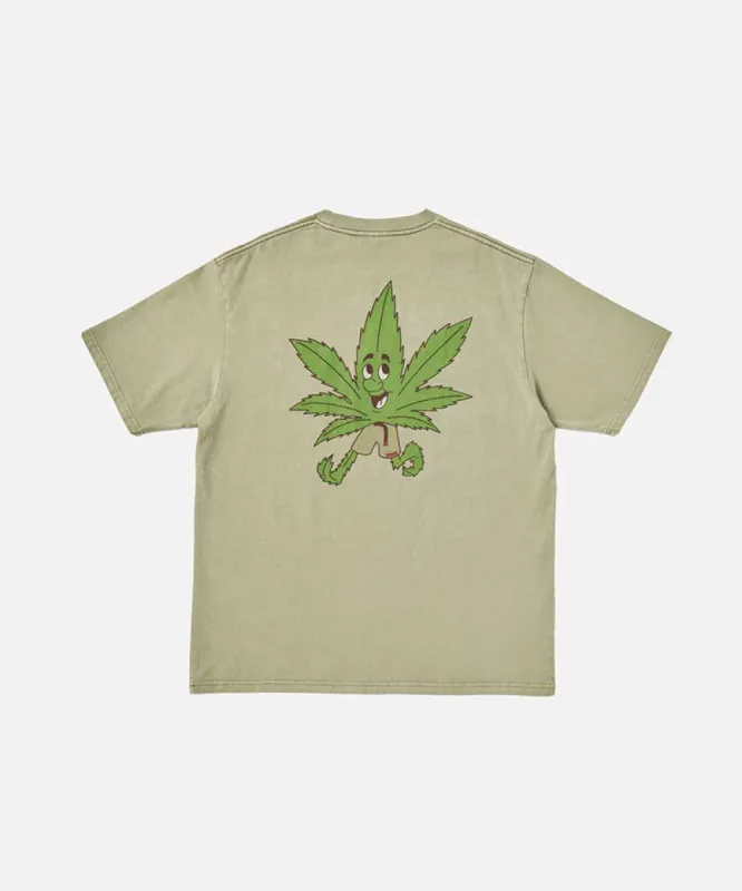Hemp Man Tee made by Gramicci