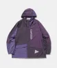Gramicci x and wander Patchwork Wind Hoodie sold by Gramicci