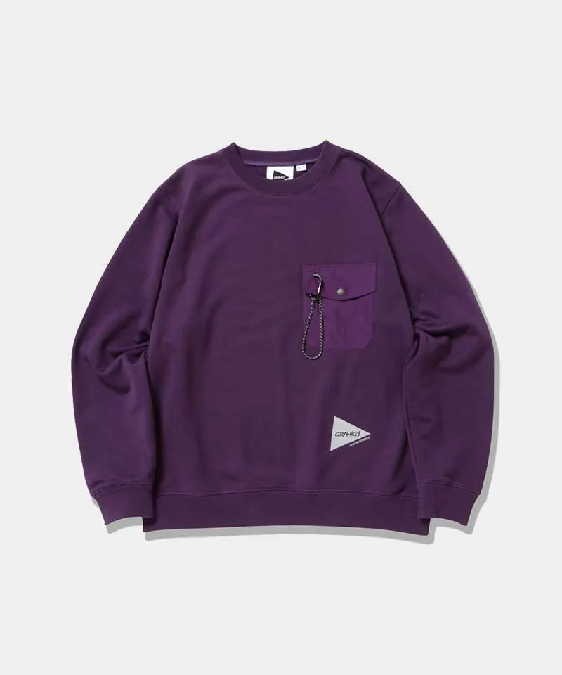 Gramicci x and wander Pocket Sweat Shirt sold by Gramicci product image thumbnail 2