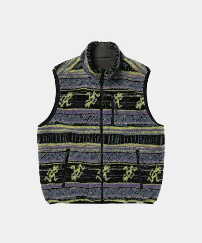Gramicci x thisisneverthat Reversible Fleece Vest sold by Gramicci