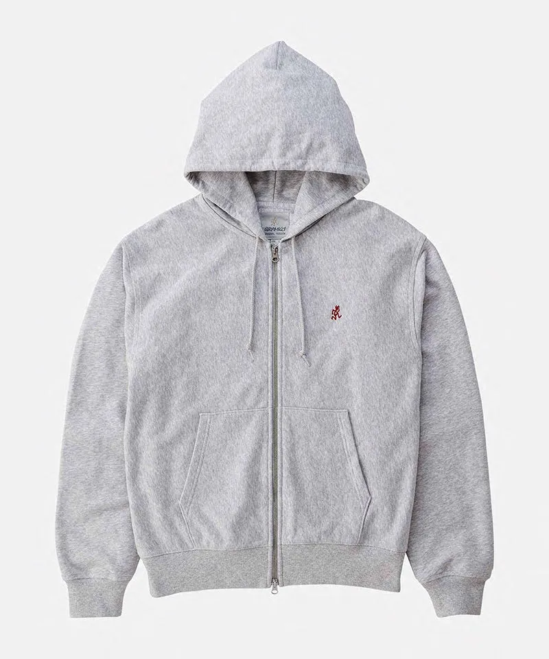 One Point Zip Hooded Sweatshirt sold by Gramicci