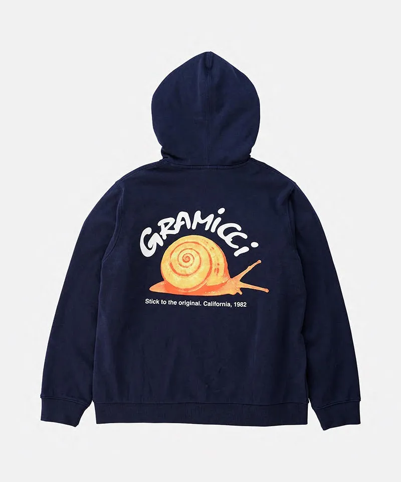 Snail Hooded Sweatshirt sold by Gramicci