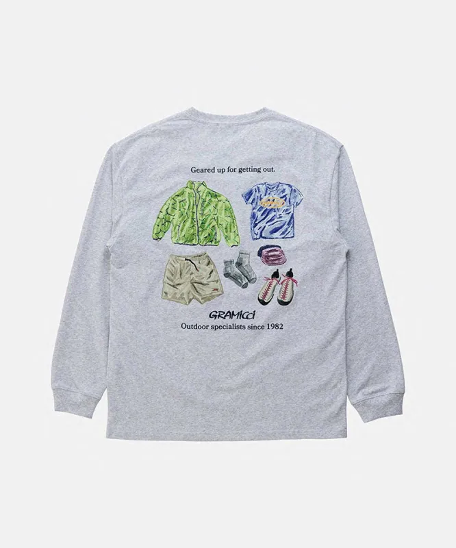 Geared Up L/S Tee sold by Gramicci