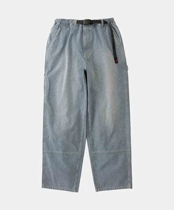 Japanese Hickory Denim Work Pant sold by Gramicci