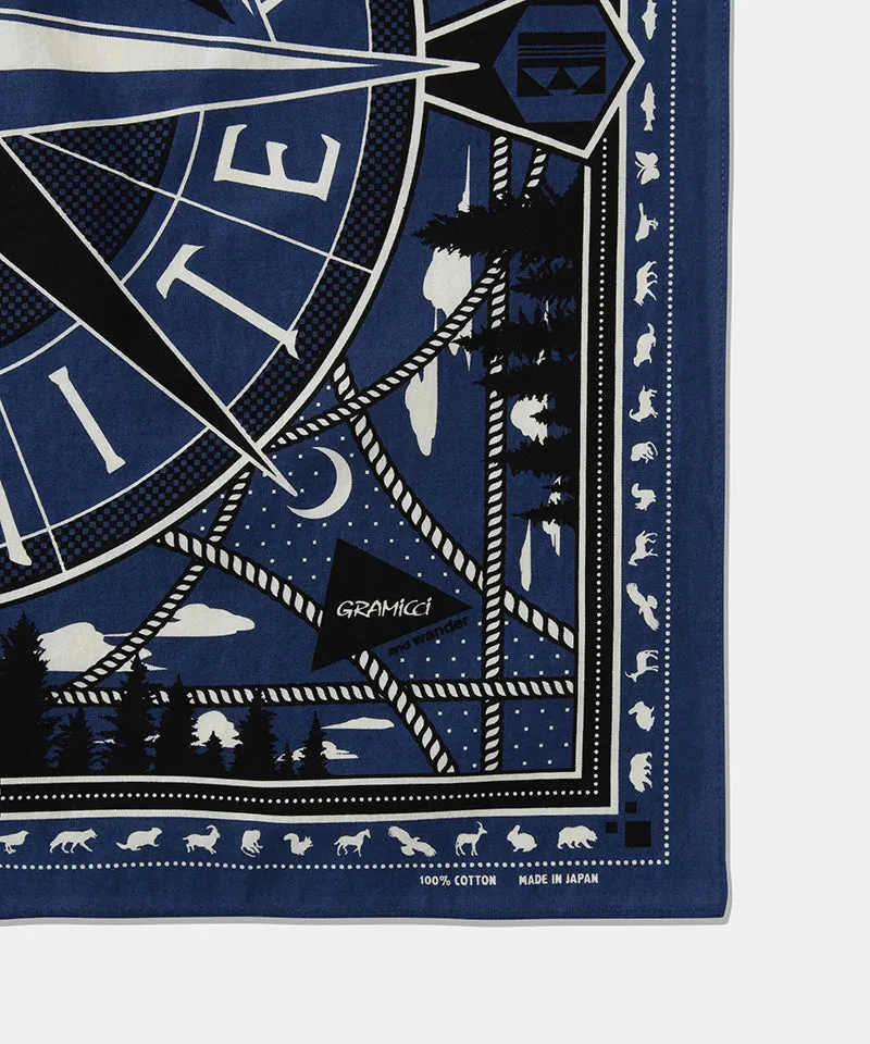 Gramicci x and wander Yosemite Graphic Bandana sold by Gramicci product image thumbnail 4