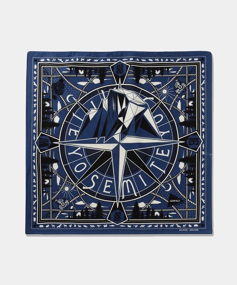 Gramicci x and wander Yosemite Graphic Bandana sold by Gramicci