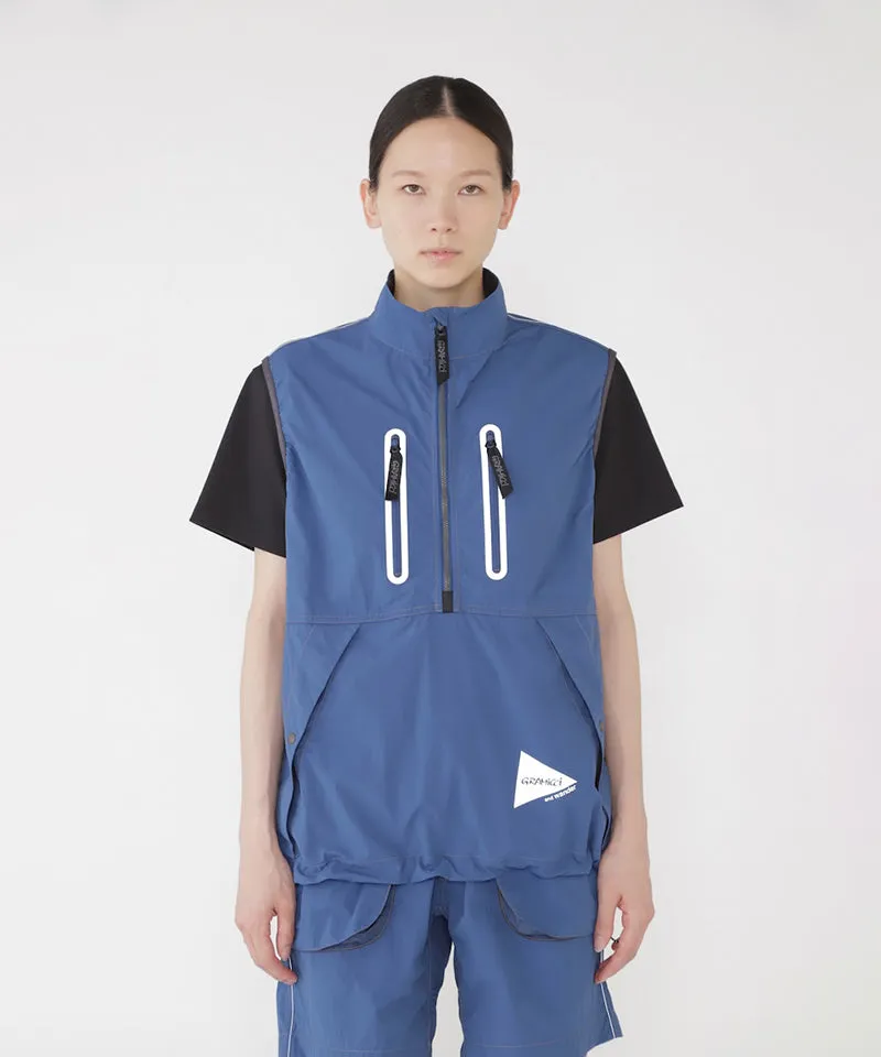 Gramicci x and wander Brushed Nylon Vest sold by Gramicci product image thumbnail 3