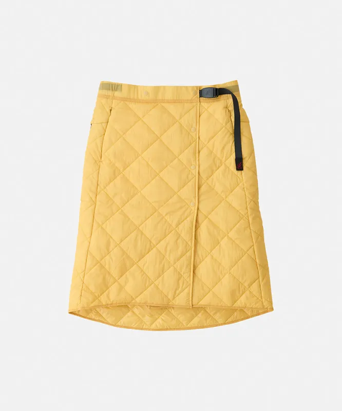 Thermal Insulation Quilted Skirt made by Gramicci
