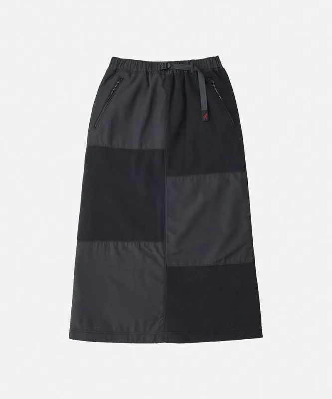 Thermal Fleece Patch Skirt made by Gramicci