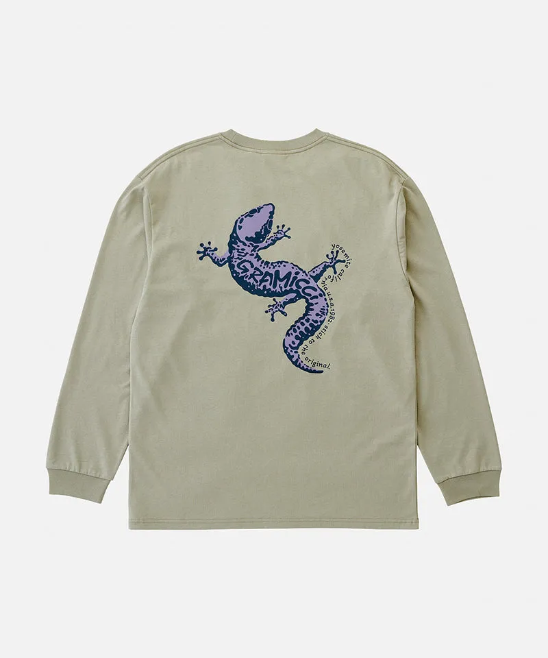 Gecko L/S Tee sold by Gramicci