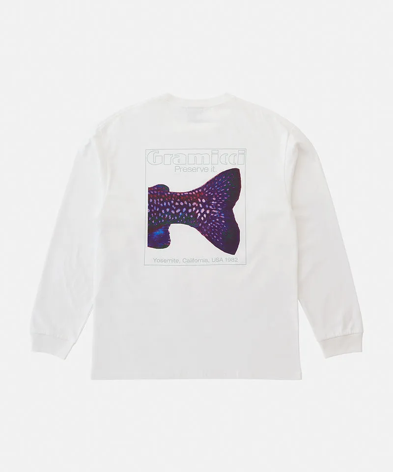 Trouttail L/S Tee sold by Gramicci