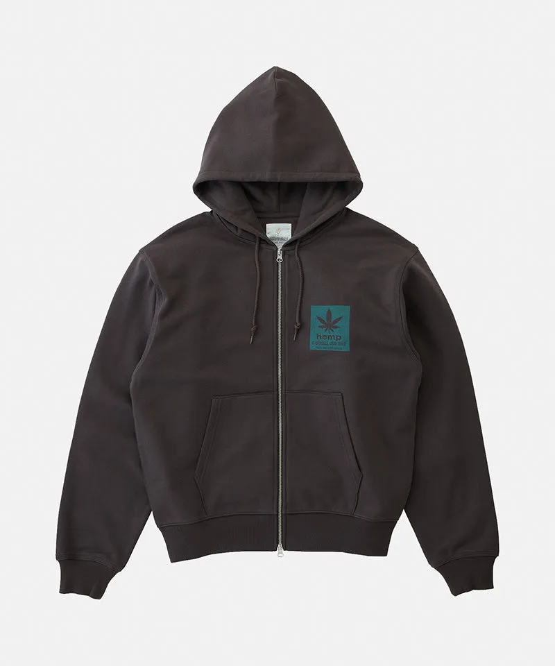 Hemp Zip Hooded Sweatshirt sold by Gramicci product image thumbnail 2
