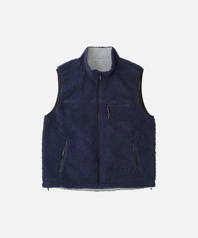 Reversible Sherpa Vest sold by Gramicci