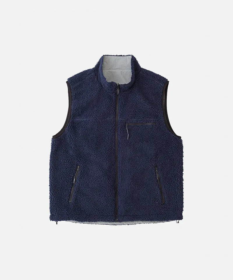 Reversible Sherpa Vest sold by Gramicci