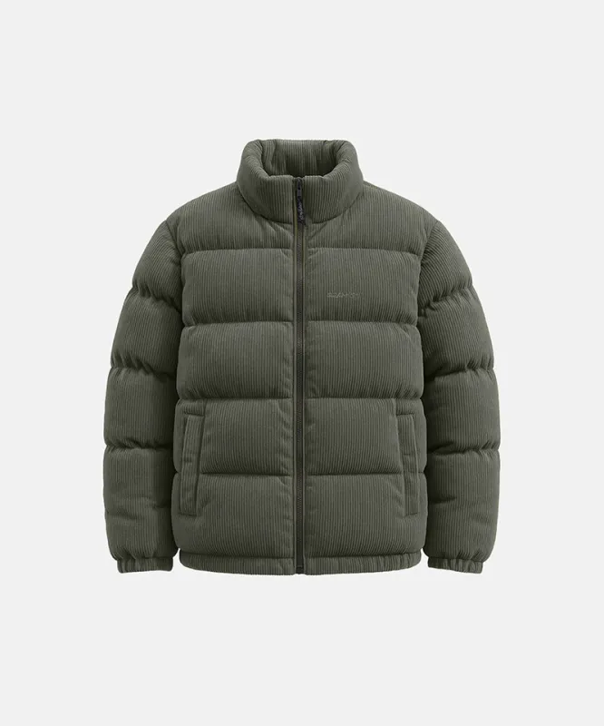 Corduroy Puffer Insulation Jacket made by Gramicci
