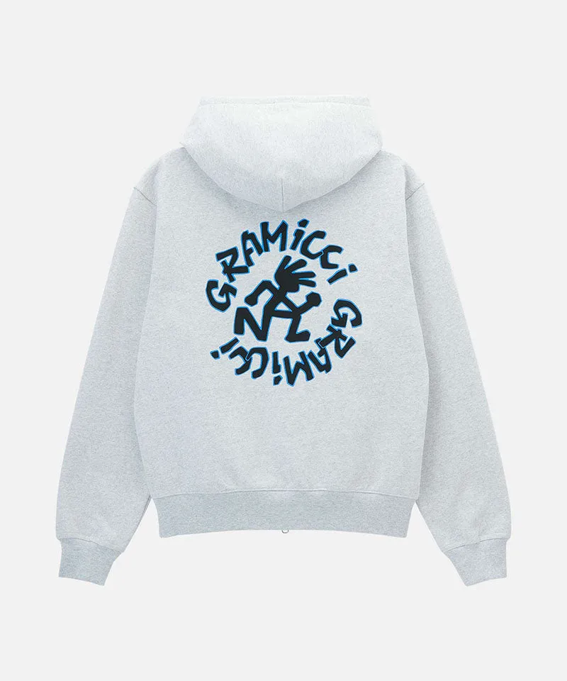 Running Man Zip Hooded Sweatshirt sold by Gramicci product image thumbnail 2