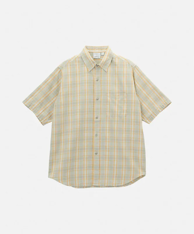 S/S Checkered Ombre Shirt made by Gramicci