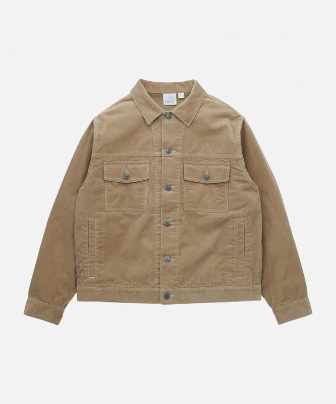 Corduroy Trucker Jacket made by Gramicci