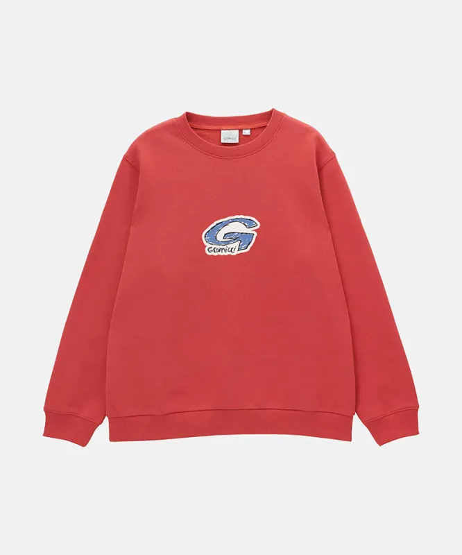 G-Scribble Sweatshirt made by Gramicci