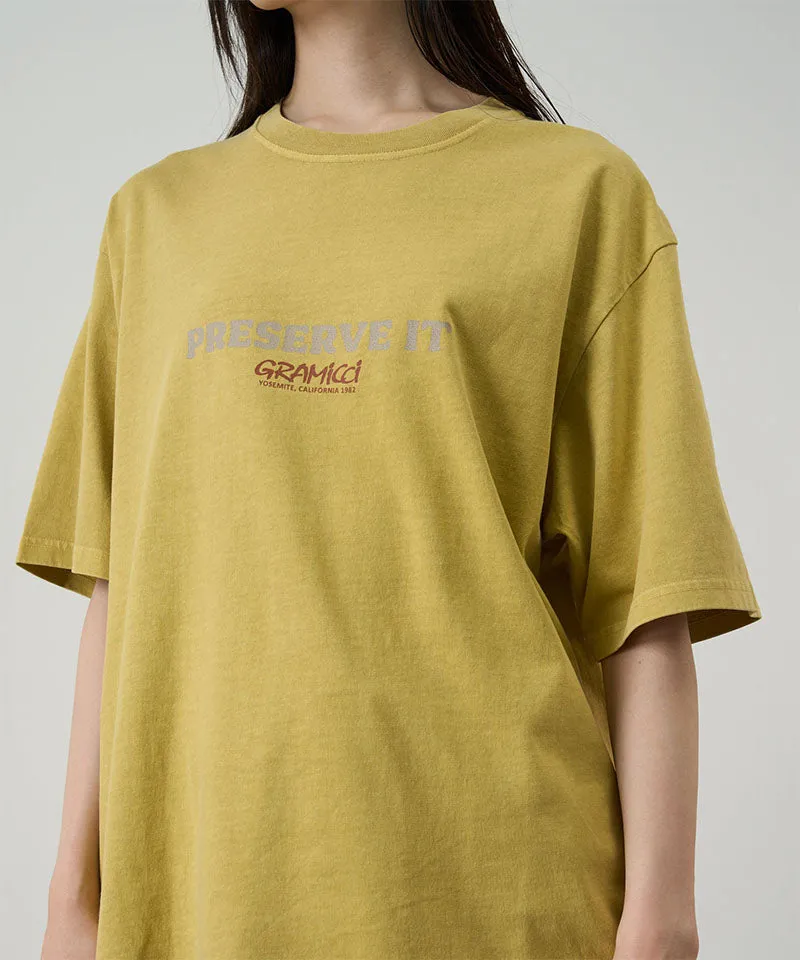Footprints Tee Pigment Dyed sold by Gramicci product image thumbnail 3
