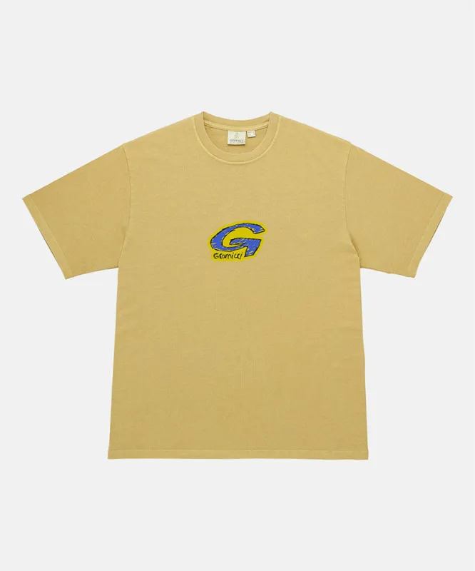 G-Scribble Tee Pigment Dyed sold by Gramicci