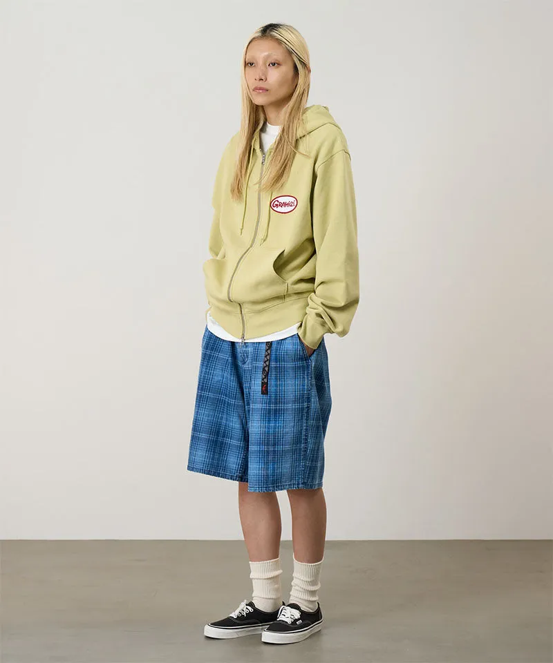 Oval Patch Zip Hooded Sweatshirt sold by Gramicci product image thumbnail 3