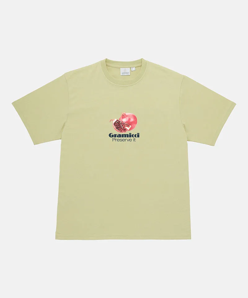 Pomegranate Tee sold by Gramicci