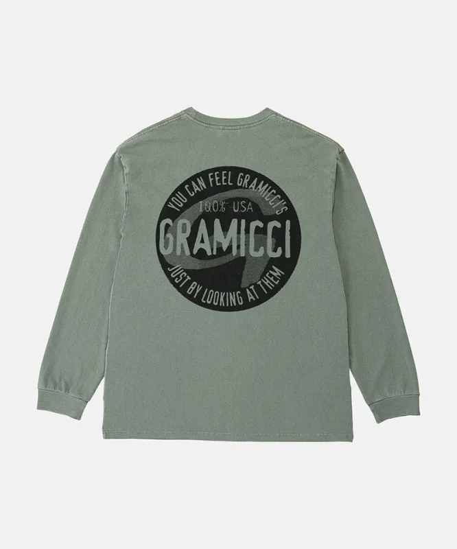 Icon L/S Tee Pigment Dyed made by Gramicci