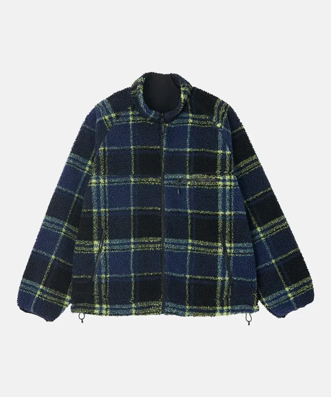 Reversible Sherpa Plaid Jacket made by Gramicci