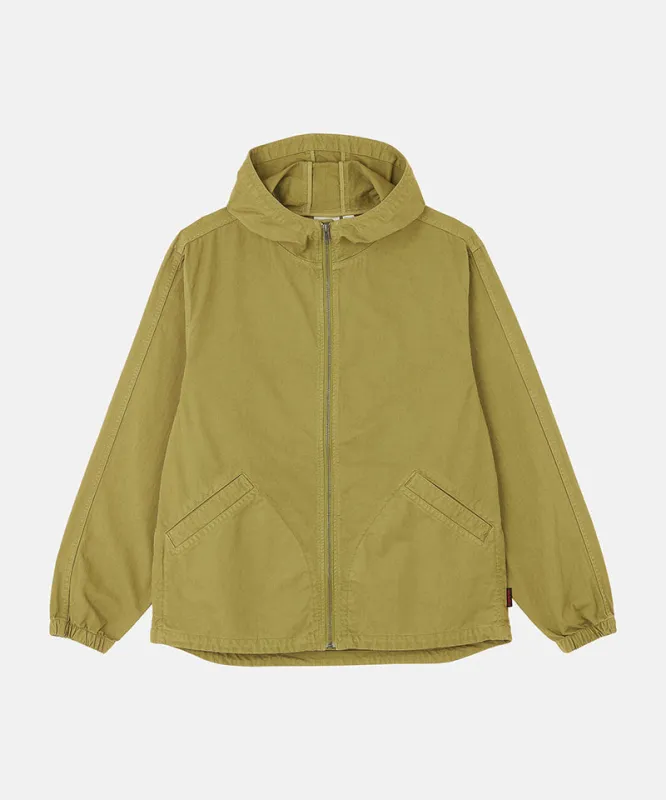 Herringbone Hooded Jacket made by Gramicci