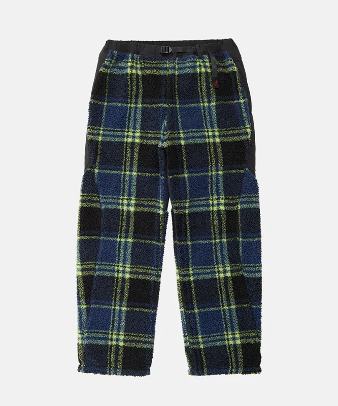 Reversible Sherpa Plaid Pant made by Gramicci