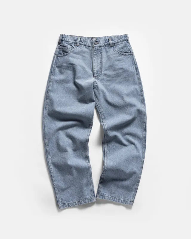 TENNER FIVE POCKET JEANS - 13 oz. WASHED DENIM sold by 18 East