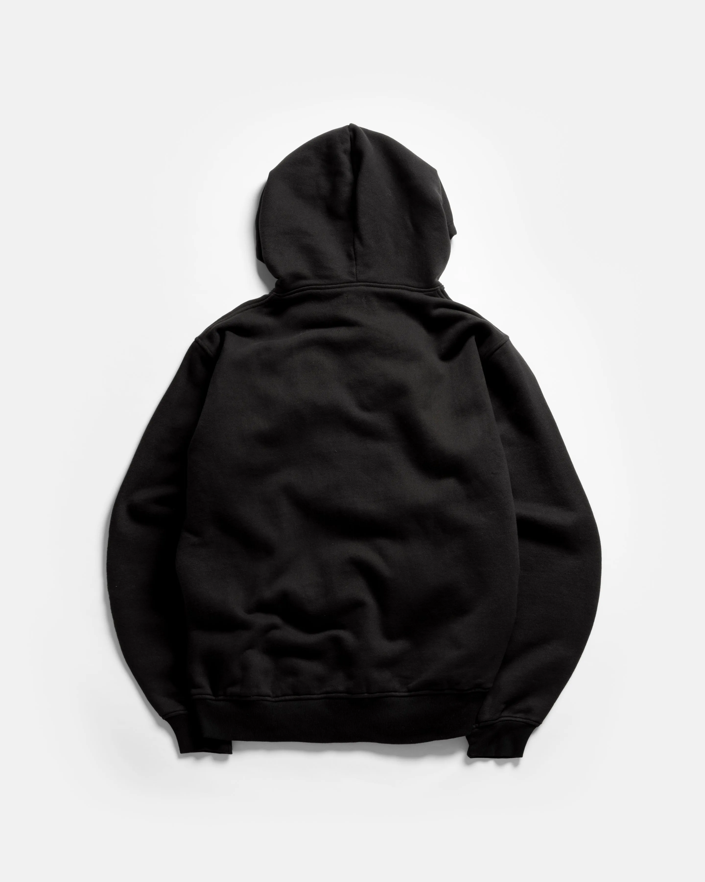 LUGO HOODED SWEATSHIRT - BLACK 19oz. ALL COTTON LOOPBACK TERRY FLEECE sold by 18 East product image thumbnail 5