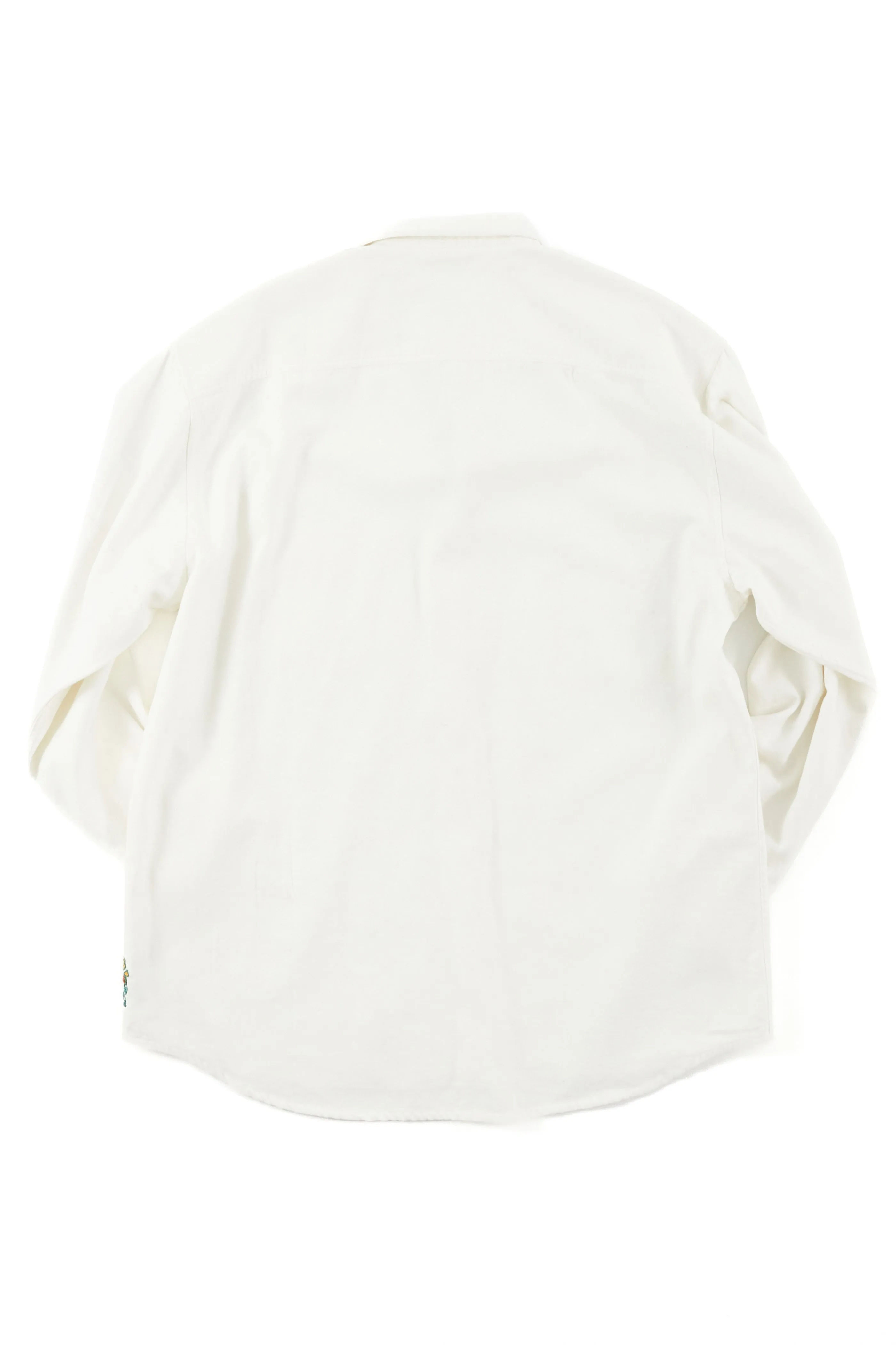WOLF BUTTON-DOWN SHIRT - WHITE OXFORD CLOTH sold by 18 East product image thumbnail 5